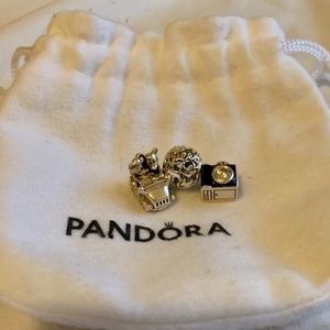 PANDORA Charms (Mickey&Minnie, Queen, Camera)